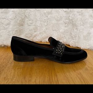 Size 9.5M   Franco Sarto velvet loafers